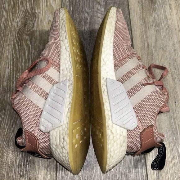 Adidas NMD R2 Ash Pink Women’s US Size 6.5 Boost Mid Athletic Sneaker Shoes - Picture 9 of 11